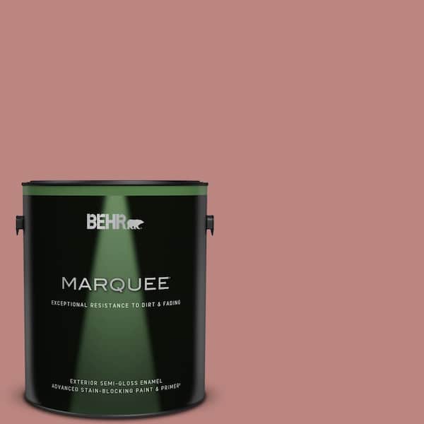 BEHR MARQUEE 1 gal. #S150-4 Red Clover Semi-Gloss Enamel Exterior Paint & Primer
