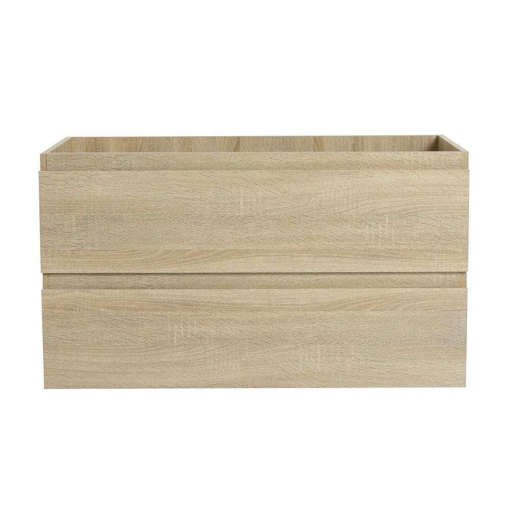35.19 in. Bath Vanity Cabinet without Top in Light Oak Unassembled price history on PriceWatchPro