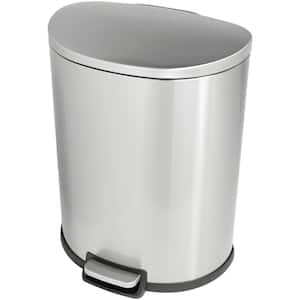 Hefty 20.4gal XL Dual Function Trash Can Black