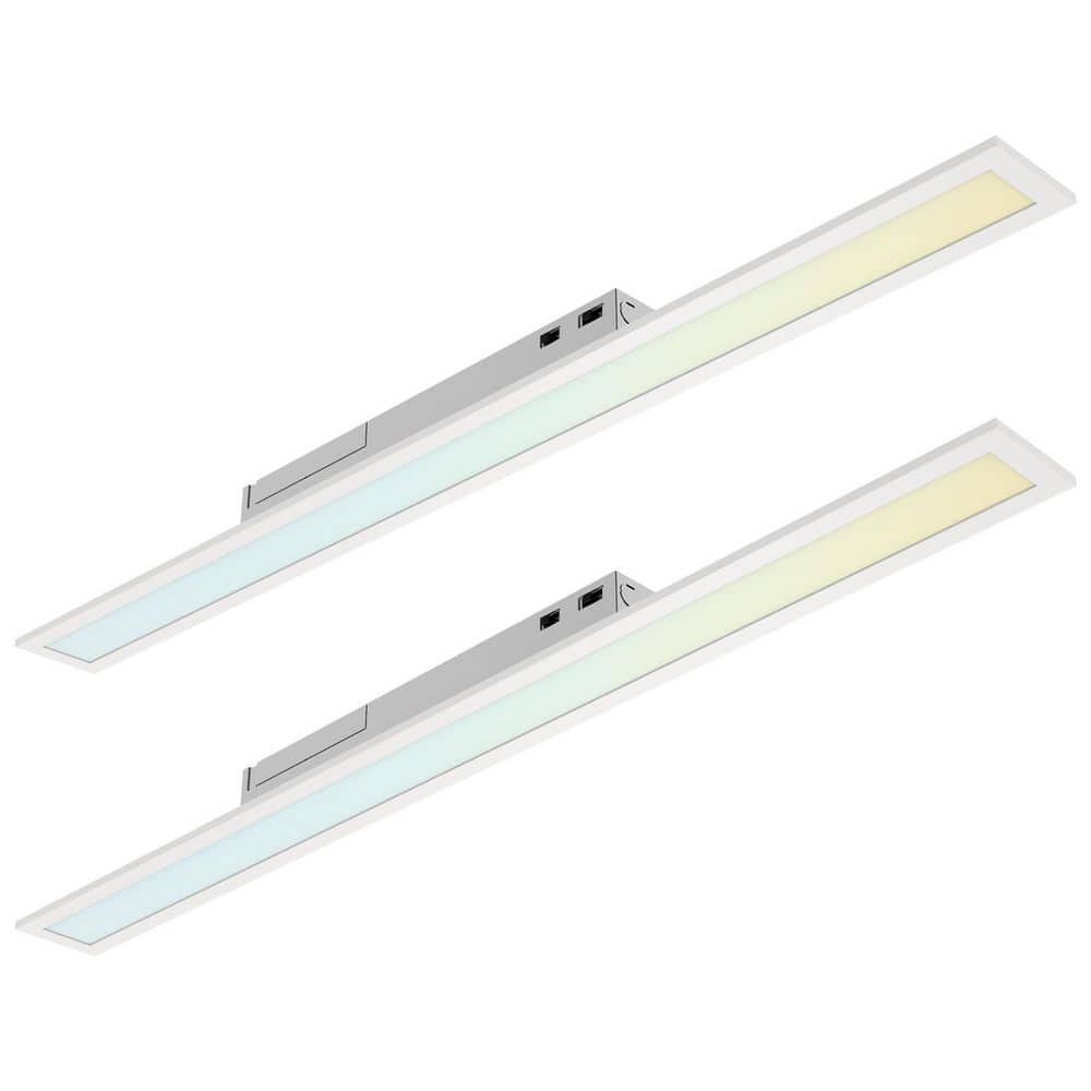 UPC 613365675747 product image for 40-Watt 4 ft.x4 in.Integrated LED Recessed Backlit LED Panel Light,4CCT,Up to 44 | upcitemdb.com