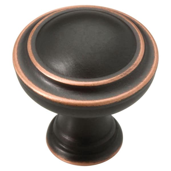 Liberty Capital 1-1/4 in. (32 mm) Classic Bronze with Copper Highlights Round Cabinet Knob