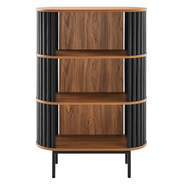 Moe's Home Collection 63 by 61-Inch Miri Large Shelf, Walnut Veneer