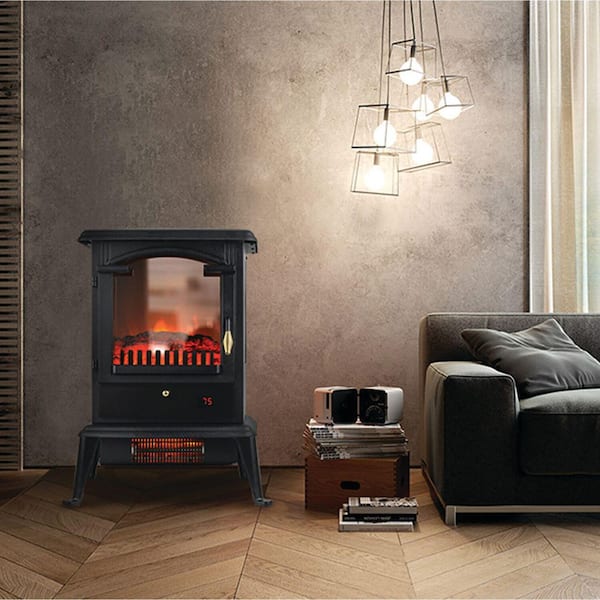 Lifesmart 3 Sided Flame View Infrared Heater Stove HT1109 - The