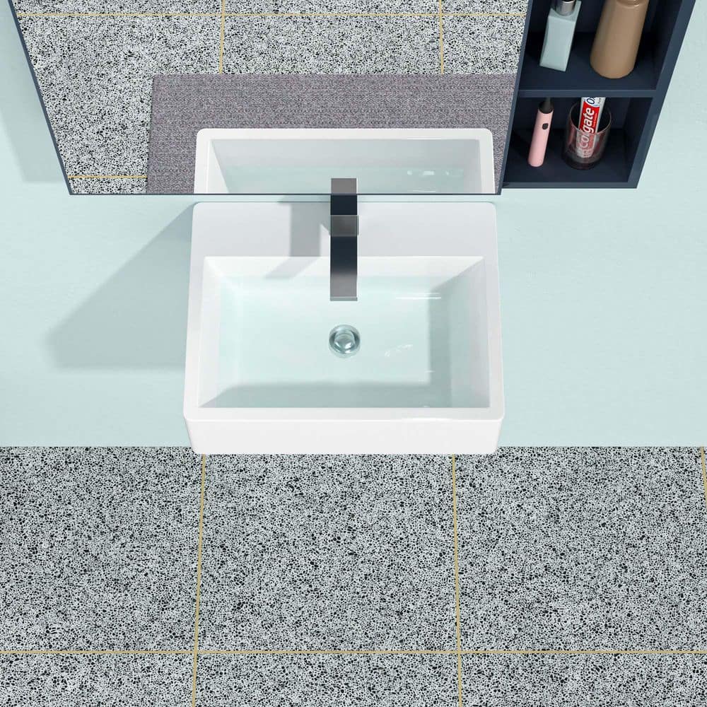 21in. Farmhouse Single Bowl in White Ceramic Rectangular Vessel Bathroom Sink Modern 21in.x16in. Farmhouse Kitchen Sink price history on PriceWatchPro