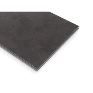 Stone Composite 12 in. W x 23.15 in. L Slate Click-Lock Luxury Vinyl Tile Flooring (13.44 sq. ft./case)
