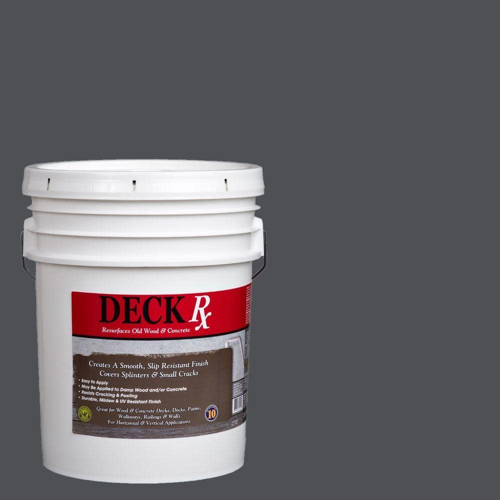 Deck Rx 5 gal. Pewter Wood and Concrete Exterior Resurfacer