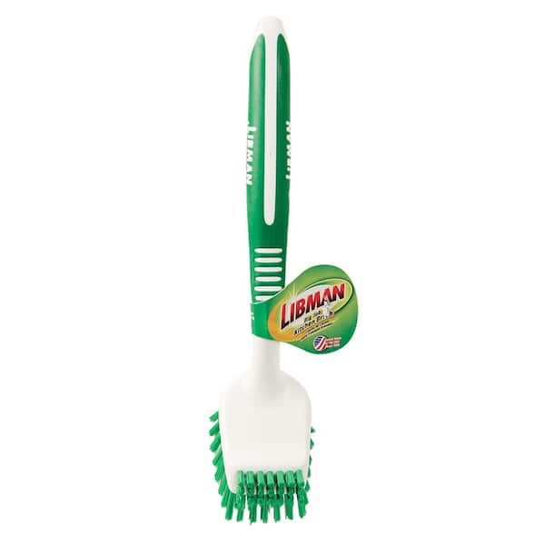 Kitchen Cleaning Brush Handheld Water Spray Scrub Brush Dish Brush with  Handle