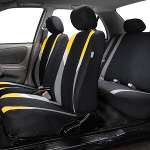 Premium Modernistic 47 in. x 23 in. x 1 in. Seat Covers - Front