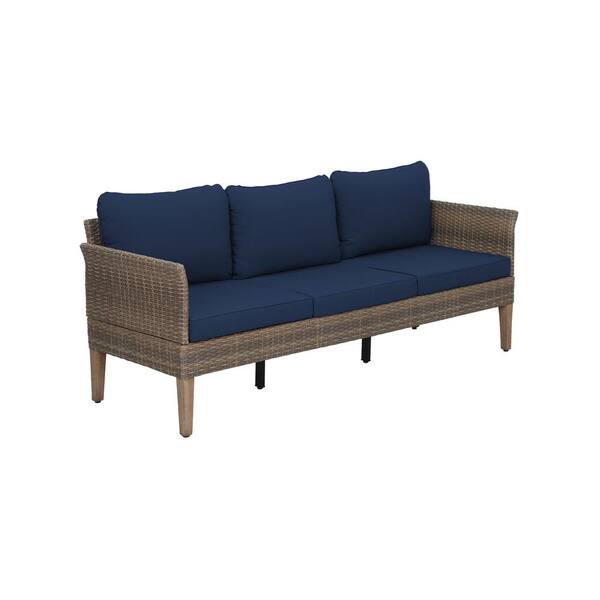 Cobalt blue patio cushions best sale