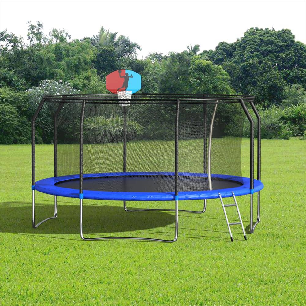 Skywalker Trampolines Double Basketball Hoop For 15 Trampoline Games ...