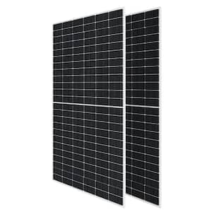 2Pcs 550-Watt Monocrystalline Solar Panel for RV Boat Shed Farm Home House Rooftop Residential Commercial House
