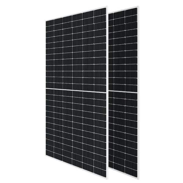 Photo 1 of 2Pcs 550-Watt Monocrystalline Solar Panel for RV Boat Shed Farm Home House Rooftop Residential Commercial House