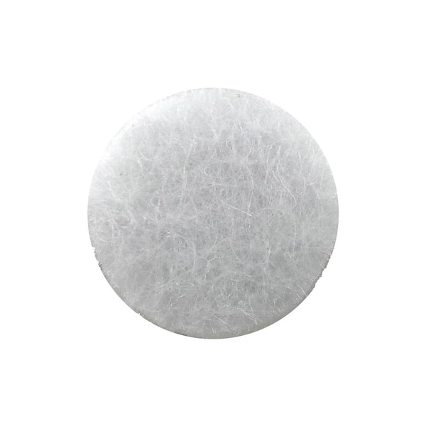 Self Adhesive Felt Pads for Furniture, (Sold per M.), White - Indoor Floor - Width 250 mm, Thickness 3 mm