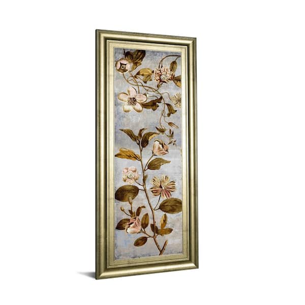 Classy Art "Romantica Panel I" By Emma Hill Framed Print Abstract Wall Art 42 in. x 18 in.