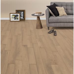 Caucho Wood Oakcrest 3/4 in. Thick x 4.5 in. Wide x Varying Length Solid Hardwood Flooring (21.82 sq. ft./case)