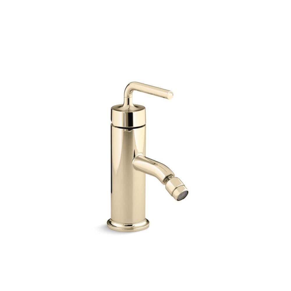 Purist 1 Handle Bidet Faucet In Vibrant French Gold price history on PriceWatchPro