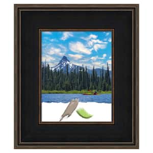 Mezzanine Espresso Wood Picture Frame Opening Size 11 x 14 in.