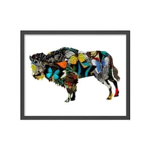 Flora and Fauna 6 Framed Giclee Animal Art Print 42 in. x 34 in.