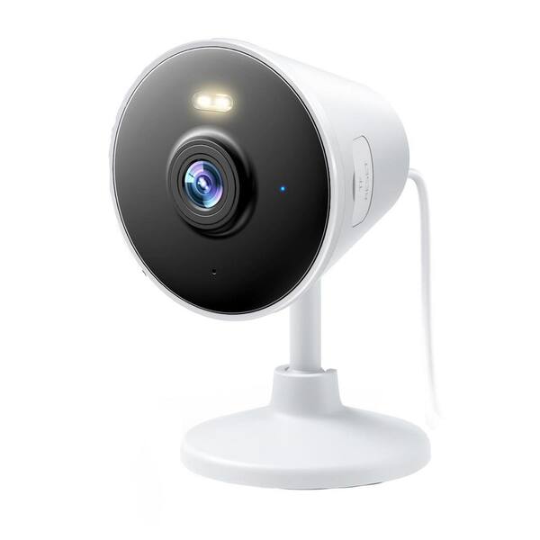 5G & 2. 4G Dual-Band WiFi Indoor/Outdoor Security Camera with Color Night Vision, 2-Way Audio, Motion Detection