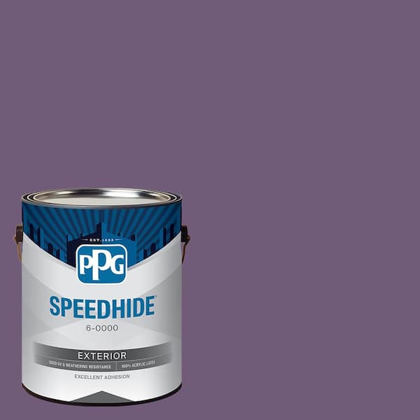 SPEEDHIDE 1 gal. PPG13-20 Pageant Pansy Satin Exterior Paint