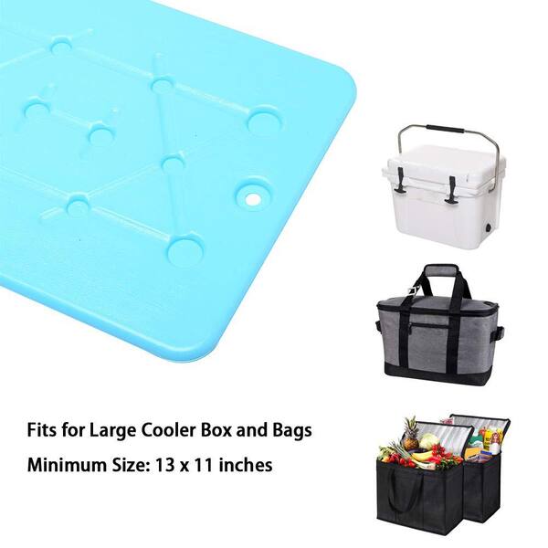 Freezer Blocks 4Pcs Reusable Ice Packs For Lunch Boxes And Coolers ...
