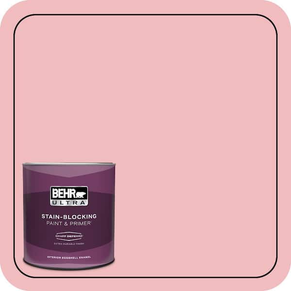 BEHR ULTRA 1 qt. #P160-2 Blush Rush Extra Durable Eggshell Enamel Interior Paint & Primer