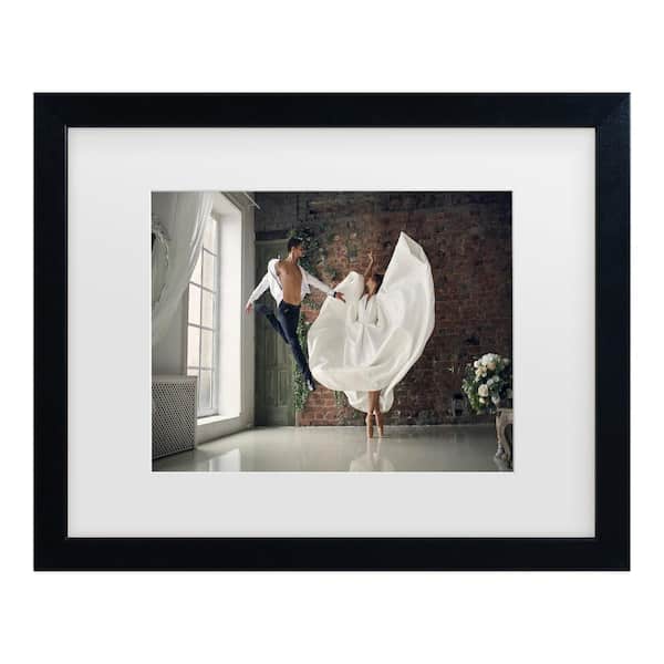 Sergei Smirnov Couples Dance Matted Framed Photography Wall Art 13 in. x 16 in.