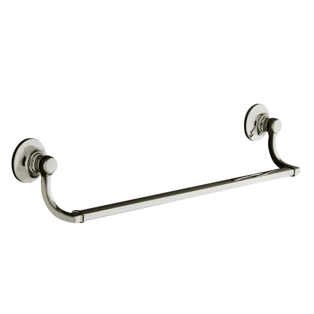 KOHLER Bancroft 18 in. Towel Bar in Vibrant Polished Nickel K11410SN