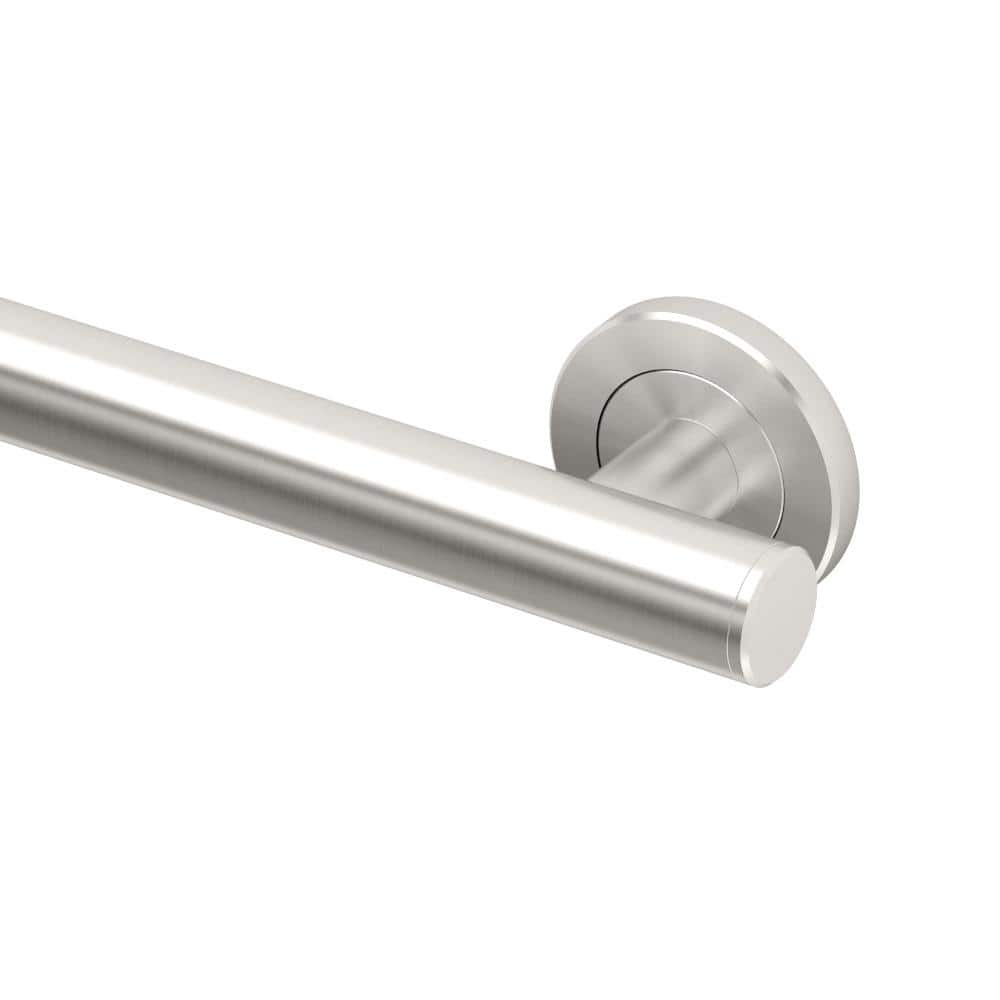 Latitude II 12-Inch Stainless Steel Wall Mount Grab Bar