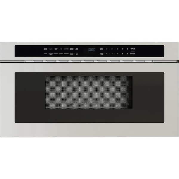 Zephyr 30 in. 1.2 Cu. Ft. Built-In Microwave Drawer in Stainless Steel