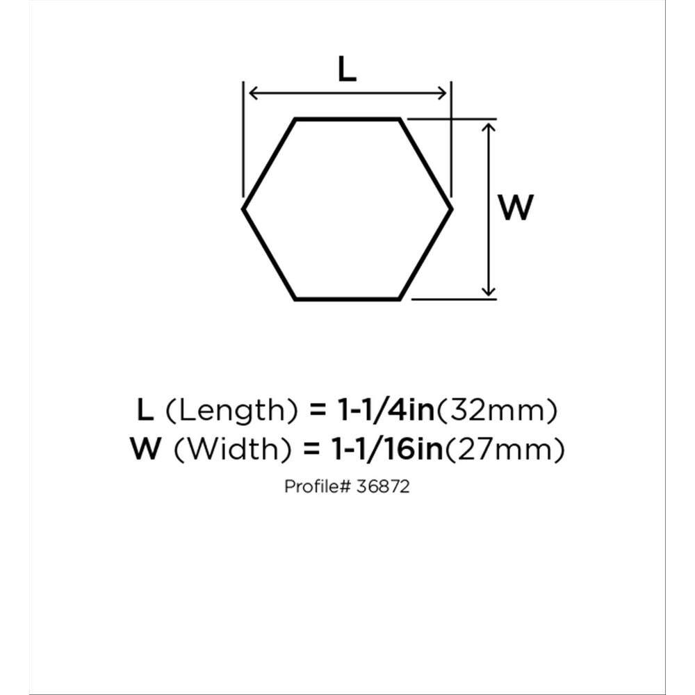 Satin Nickel Geometric Cabinet Knob with Brushed Finish