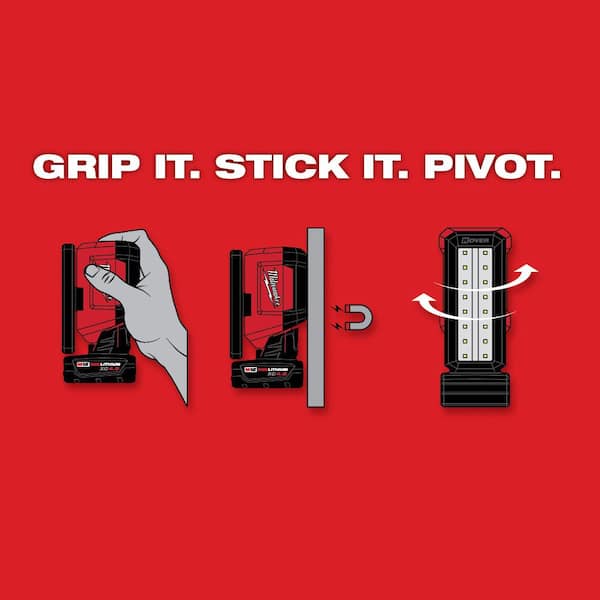 Milwaukee - M12 ROVER Service and Repair Flood Light with USB Charging