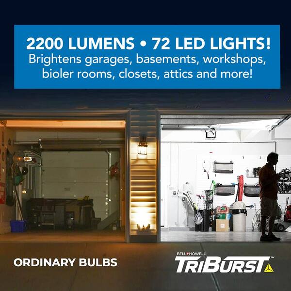 tri burst light home depot