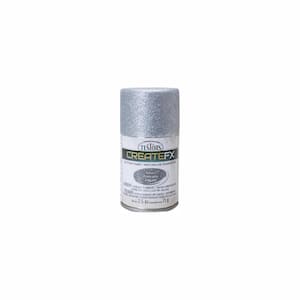 2.5 oz. Silver Glitter Spray Paint (3-Pack)