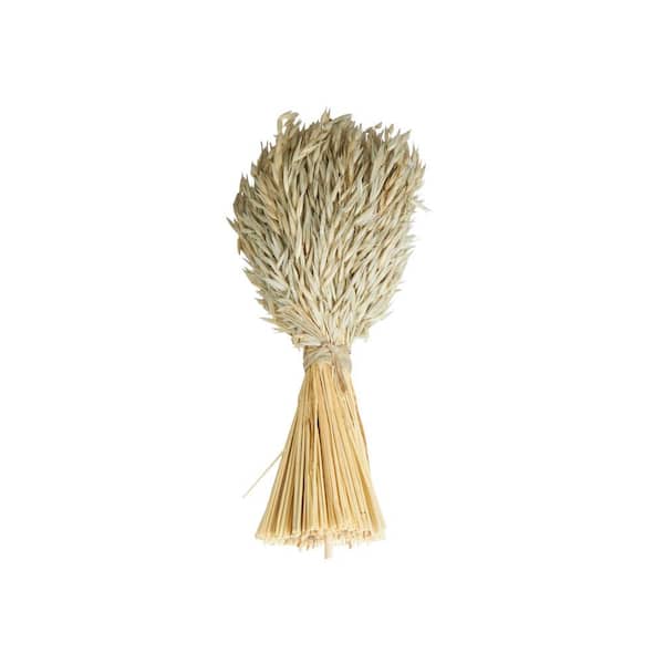 Litton Lane 17 in. Wheat Stalk Bundle Grass Natural Foliage (1 Bundle)