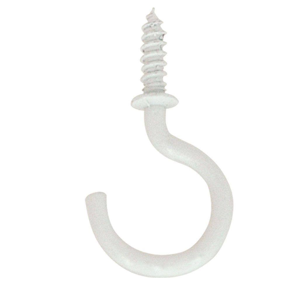 OOK 7/8 in. Nickel Cup Hook (8-Pack) 50366 - The Home Depot