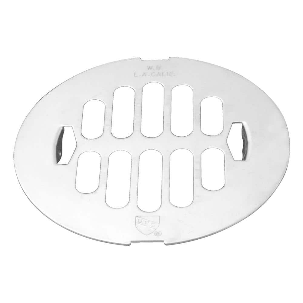 4-1/4 in. O.D. Snap-In Shower Drain Strainer in Powder Coat White price history on PriceWatchPro