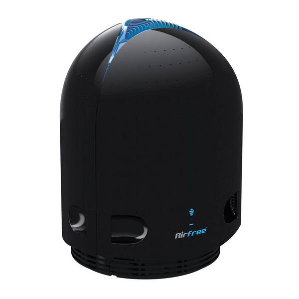 AirFree 650 sq. ft, Filter-Free Technology, Patented Thermodynamic TSS Air Purifier, Black, Destroys Mold, Silent Operation