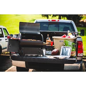 Tailgater 20 Pellet Grill in Black with Cover