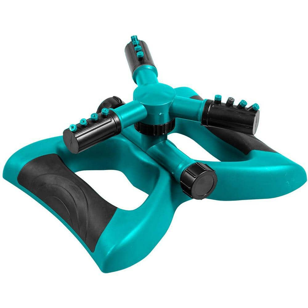 360-Degree 3 Arm Rotating Lawn Sprinkler