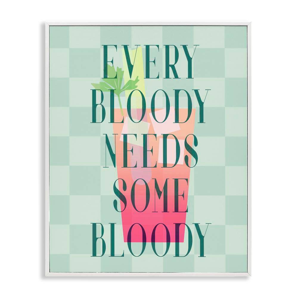 Bloody Mary Cocktail by Daphne Polselli White Framed Food Giclee Art Print 20 in. x 16 in. price history on PriceWatchPro