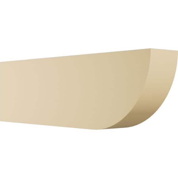 Ekena Millwork 3 in. W x 6 in. H x 20 in. L Standard Durham Signature Urethane Outlooker Rafter Tail, Primed Tan