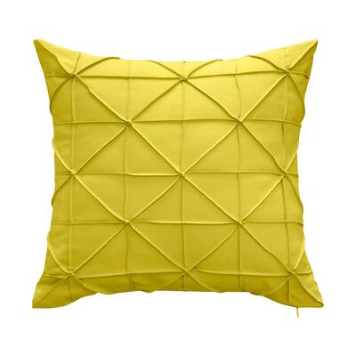 dark yellow throw pillows