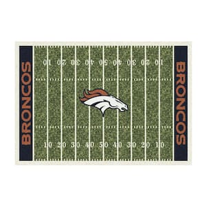 Denver Broncos 4 ft. by 6 ft. Homefield Area Rug