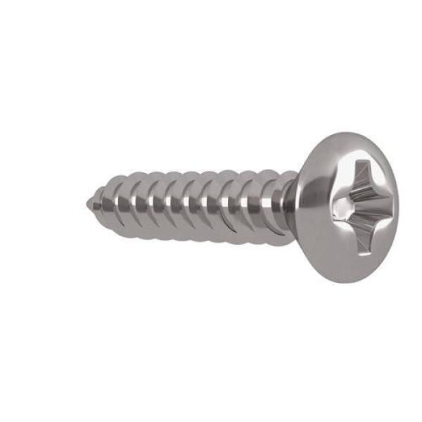 Phillips Oval Head 6 x 3/4 Type AB Zinc Plated Sheet Metal Screw SMS 2500 
