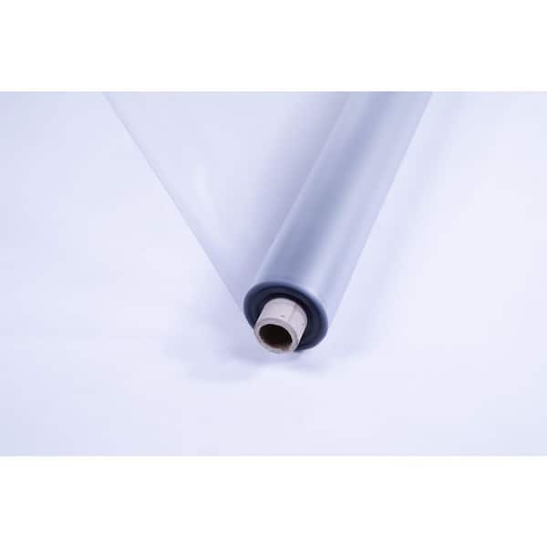 Vinyl-It Vinyl-It 4-1/2 ft. x 45 ft. Gray Frosty 20-Gauge Plastic Sheeting