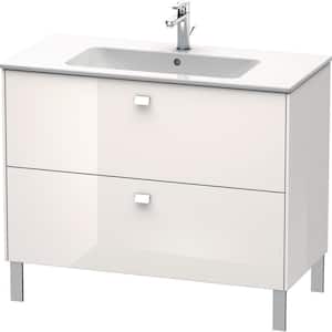 Brioso 18.88 in. W x 40.13 in. D x 26.88 in. H Bath Vanity Cabinet without Top in White