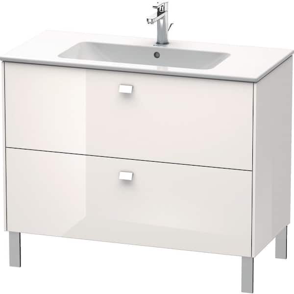 Duravit Brioso 18.88 in. W x 40.13 in. D x 26.88 in. H Bath Vanity Cabinet without Top in White