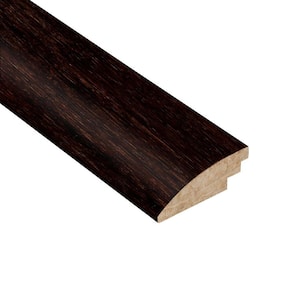 Strand Woven Walnut 9/16 in. Thick x 2 in. Wide x 47 in. Length Bamboo Hard Surface Reducer Molding