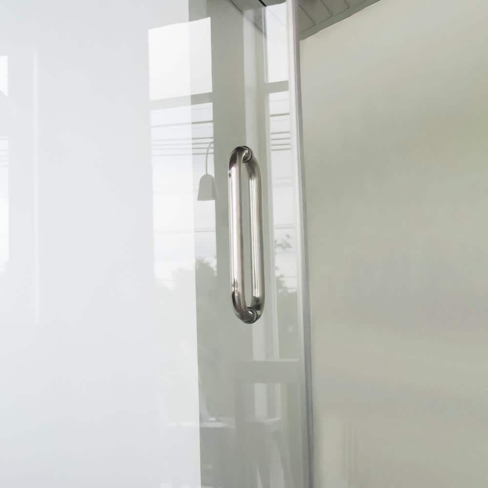 Chrome Finish Back to Back 'C' Pull Handle for Shower Door